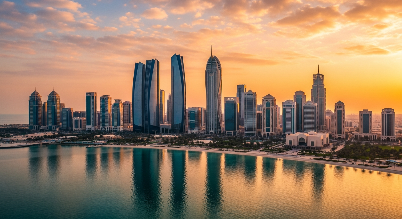 Abu Dhabi City Skyline